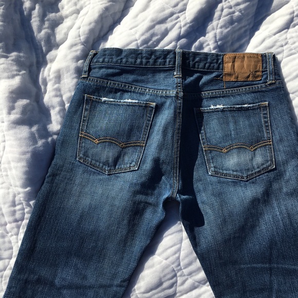 Mens Straight Jeans - Picture 3 of 4